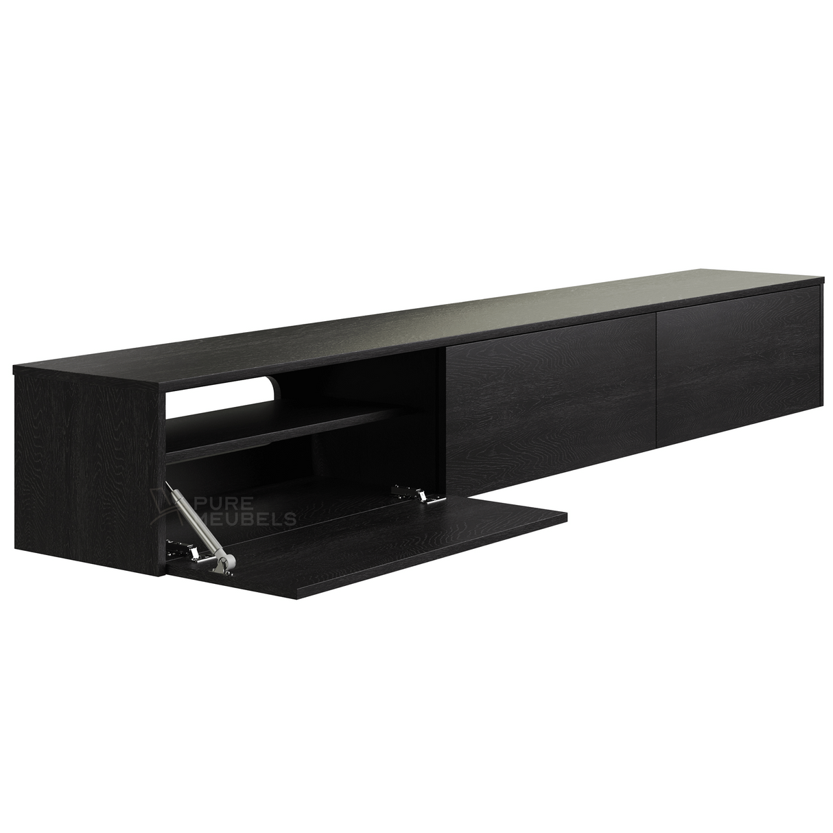 Madera Tv-meubel 180 x 36 x 33 cm - Zwart