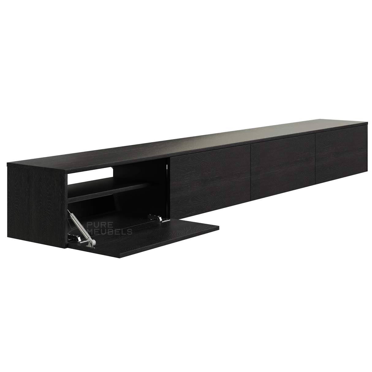 Madera Tv-meubel 280 x 36 x 33 cm - Zwart