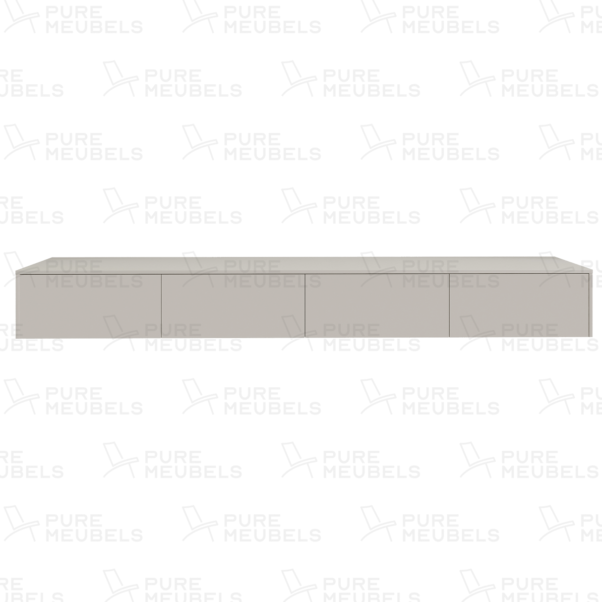 Madera TV-Meubel zwevend beige 280 cm