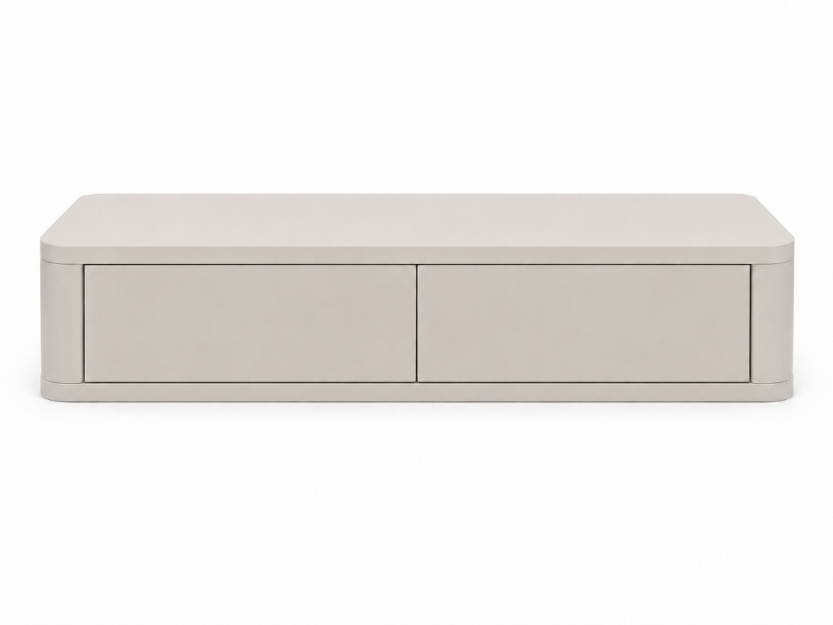 Gangkast Japandi Beige 80 x 27 x 15 cm
