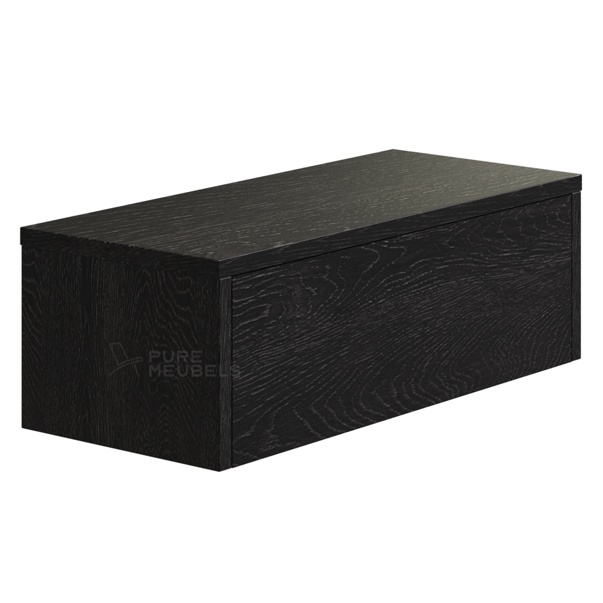 Gangkast Zwevend 60 x 26 x 20 cm - Zwart