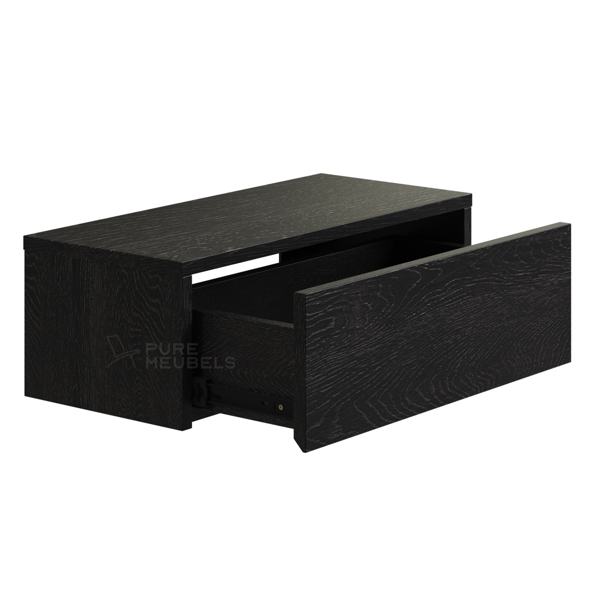 Gangkast Zwevend 60 x 26 x 20 cm - Zwart