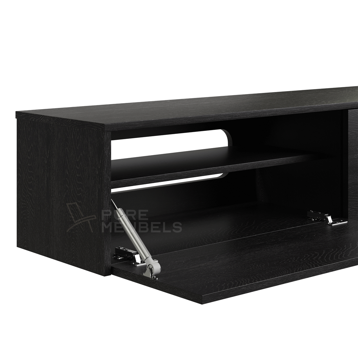 Madera Tv-meubel 150 x 36 x 33 cm - Zwart