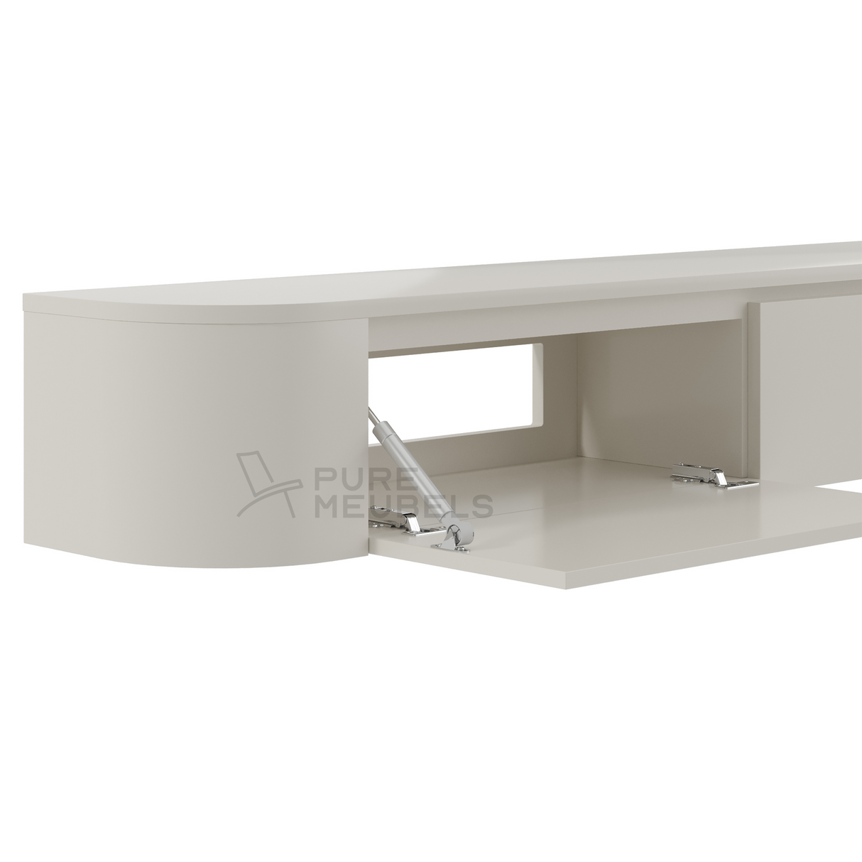 Dulce Japandi Tv-meubel 240 x 32 x 28 cm - Beige