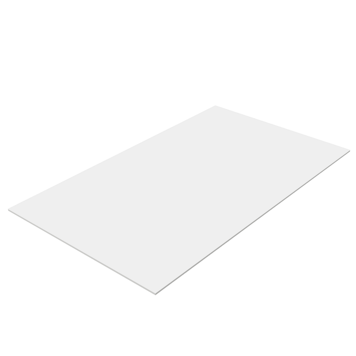 TV-Decorplaat Wit 200 x 120 x 1,8 cm