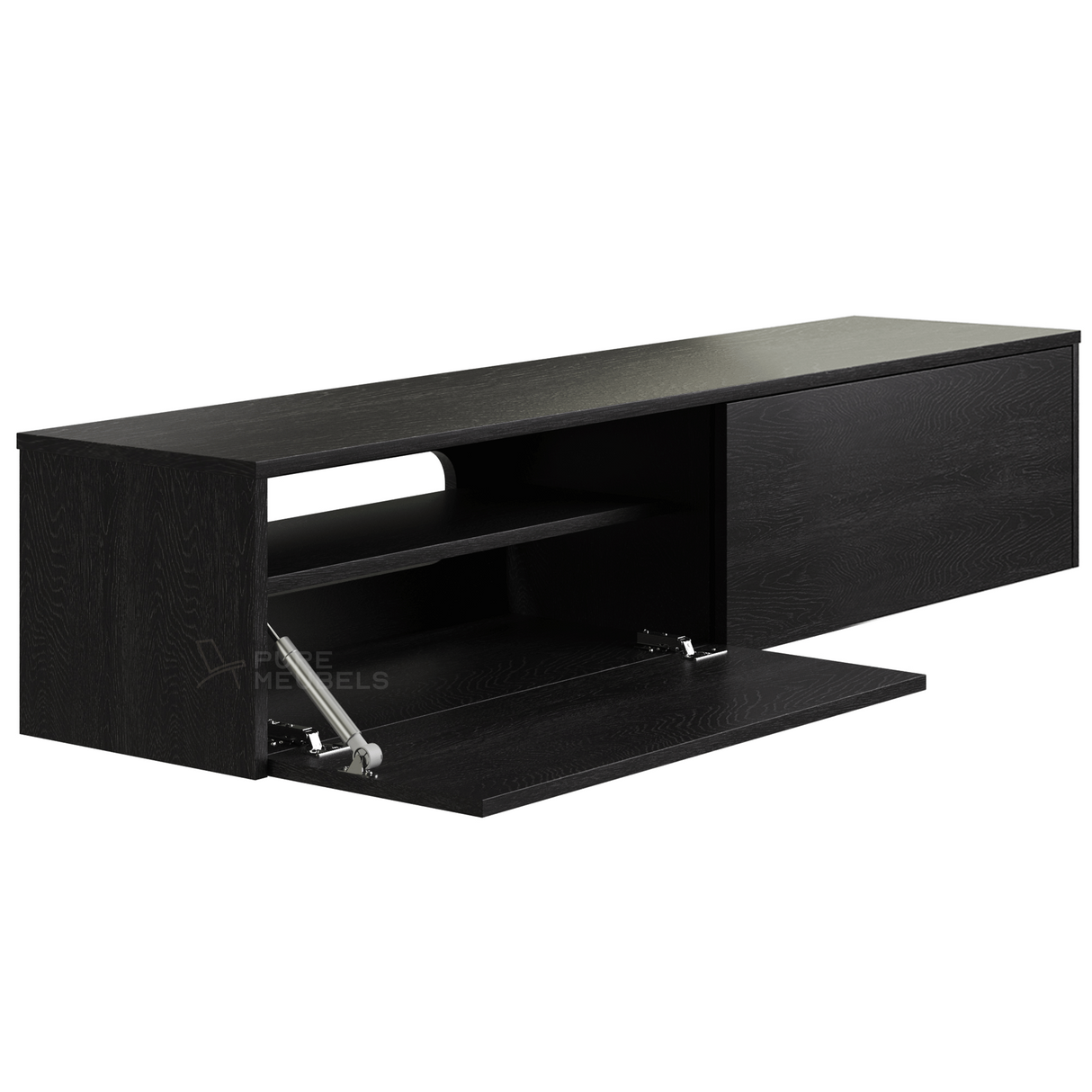 Madera Tv-meubel 150 x 36 x 33 cm - Zwart