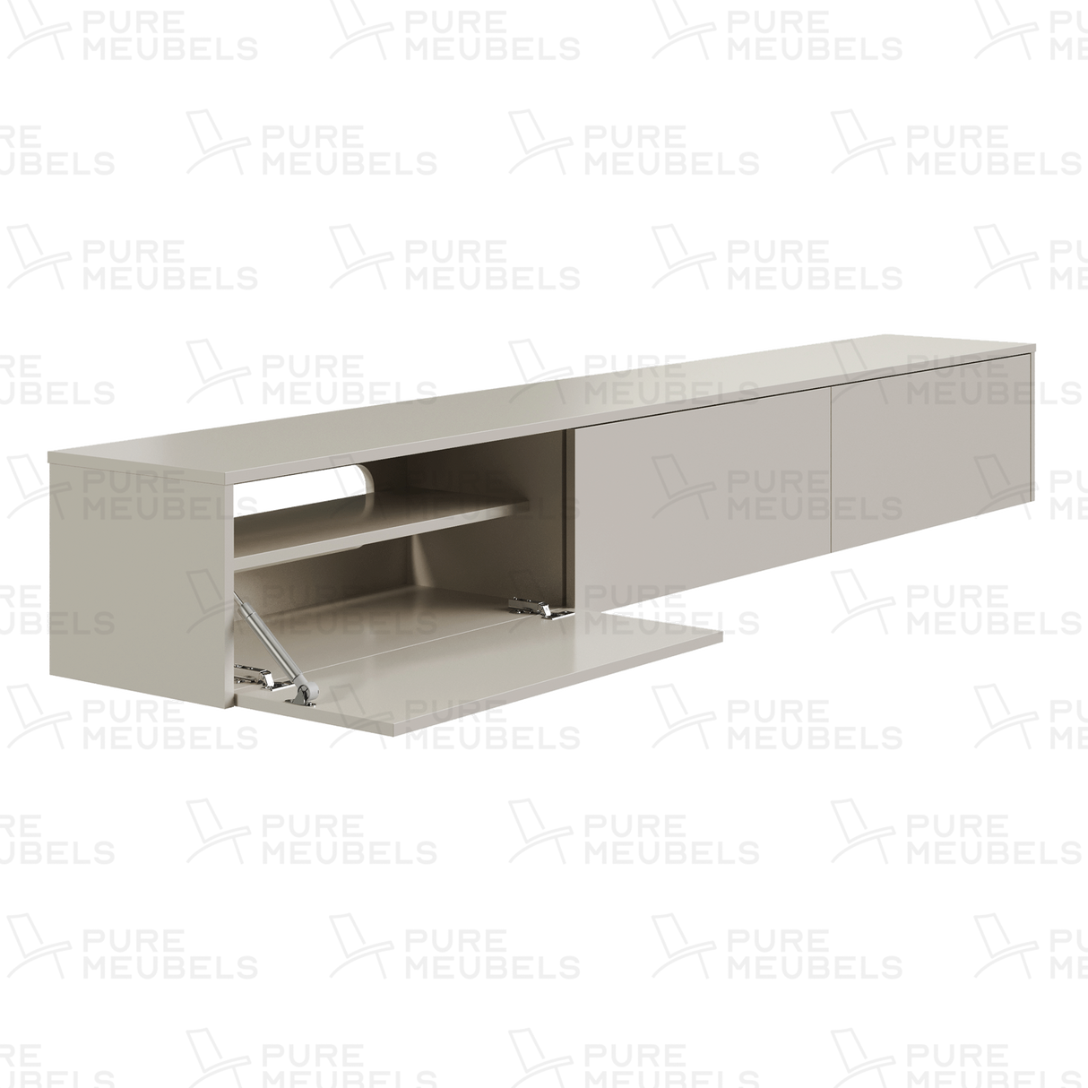 Madera TV-Meubel zwevend beige 180 cm