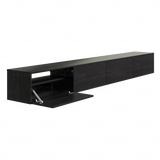 Madera TV-Meubel zwevend zwart 280 cm