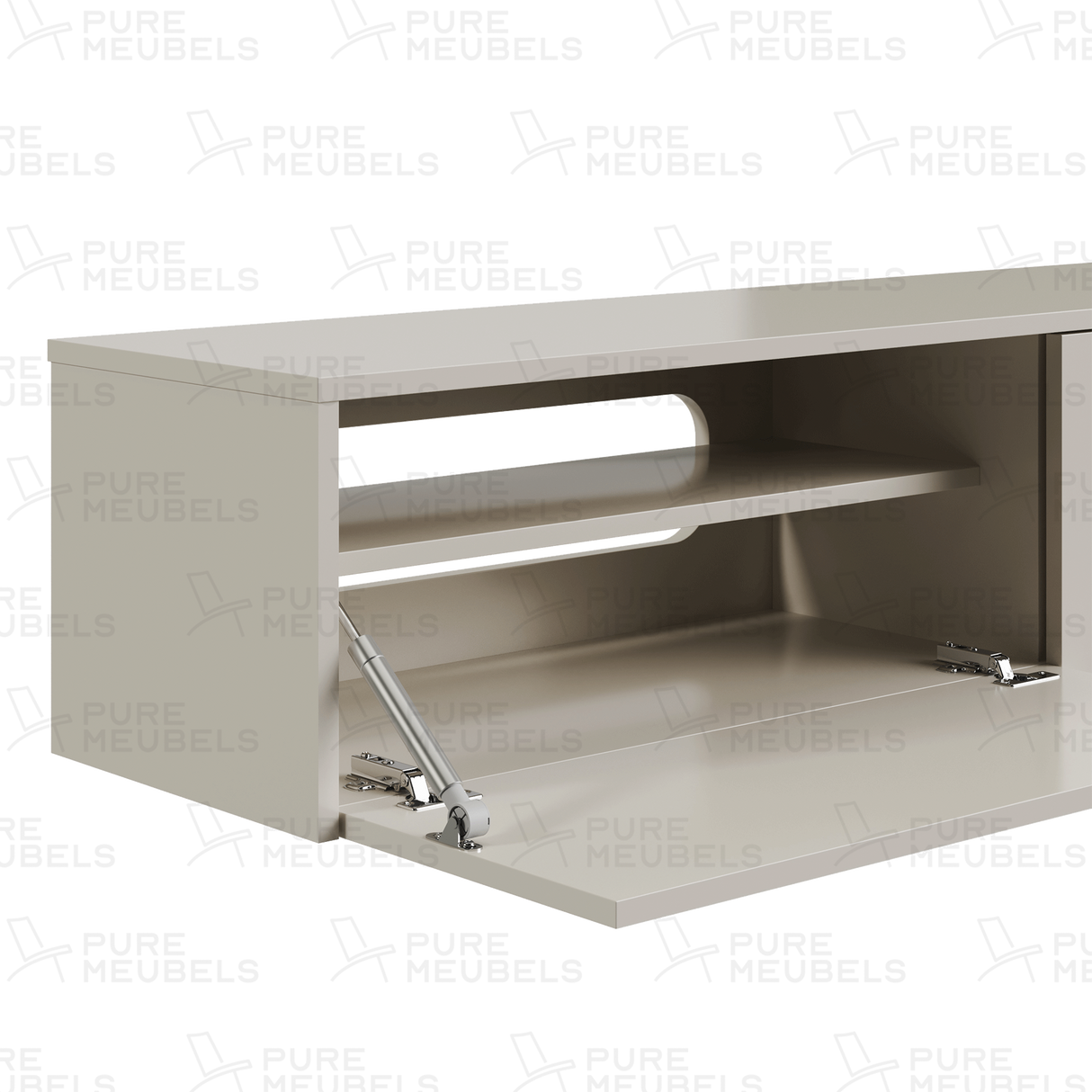 Madera TV-Meubel zwevend beige 240 cm