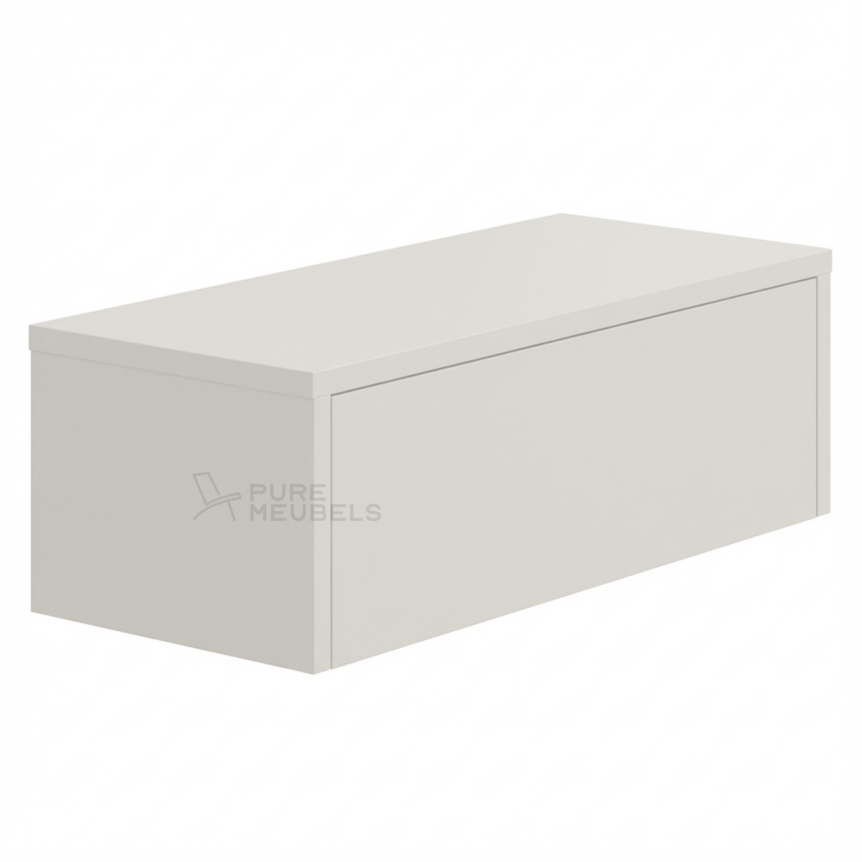 Gangkast Zwevend 60 x 26 x 20 cm - Beige