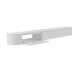 Dulce Japandi Tv-meubel 280 x 32 x 28 cm - Wit