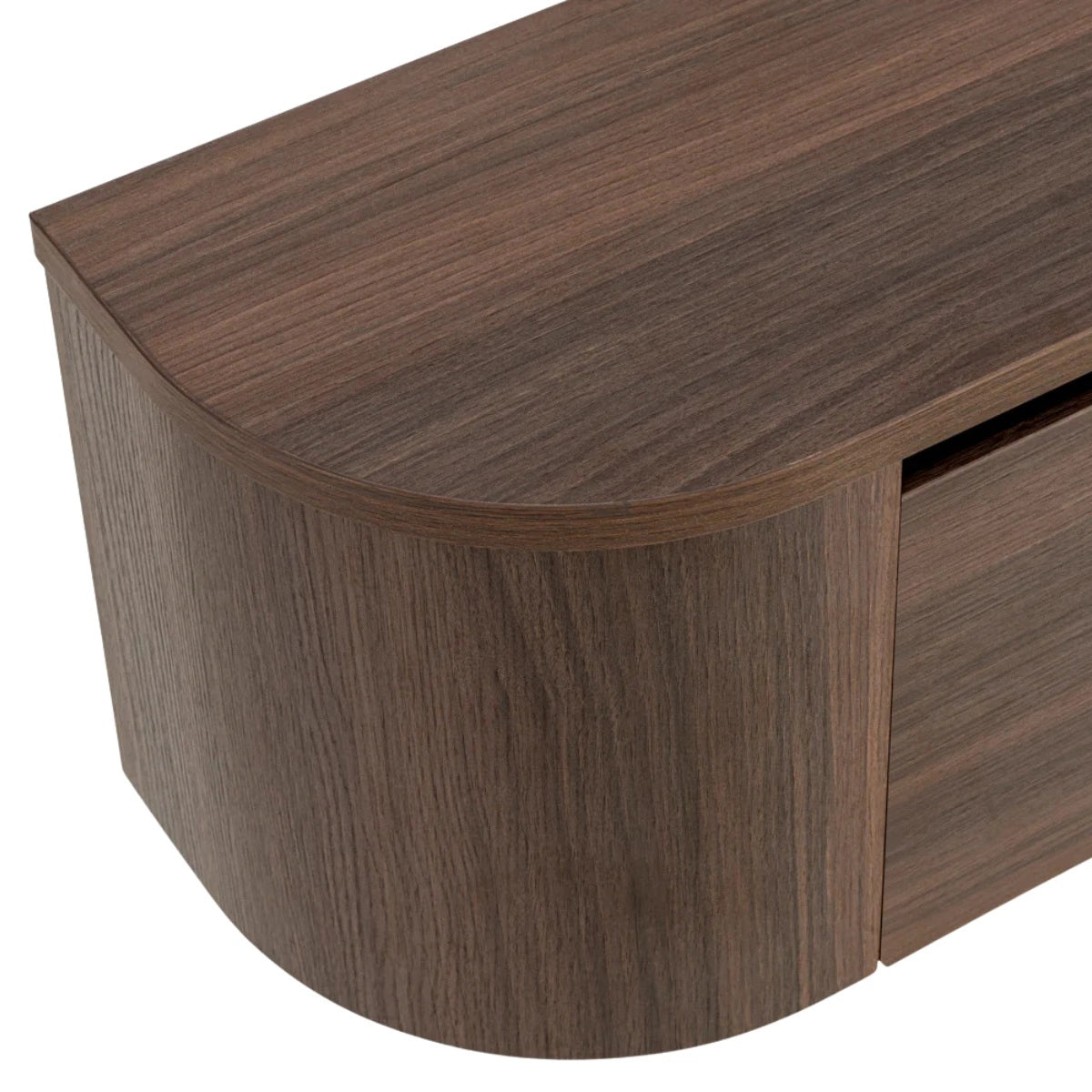 Dulce Japandi Tv-meubel 180 x 32 x 28 cm - Walnoot