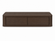 Gangkast Japandi Walnoot 80 x 27 x 15 cm