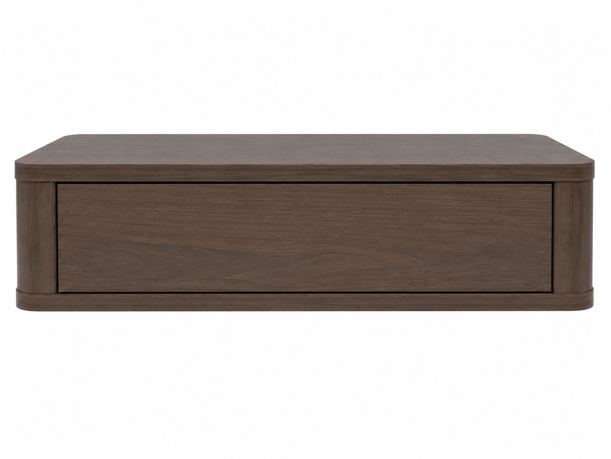 Gangkast Japandi Walnoot 60 x 27 x 15 cm
