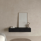 Gangkast Zwevend 100 x 26 x 20 cm - Zwart