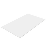 TV-Decorplaat Wit 200 x 120 x 1,8 cm